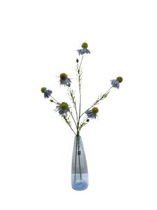 Handgemaakte Maison Zoe licht blauwe vaas